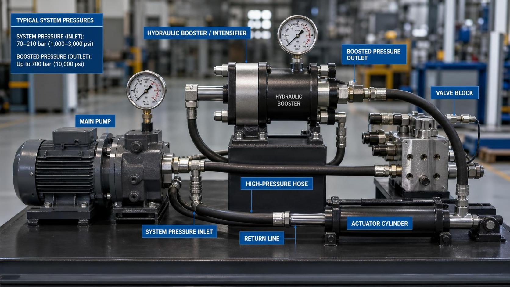 Hydraulic Intensifiers Explained: When to Boost Pressure Instead of Upgrading the Pump
