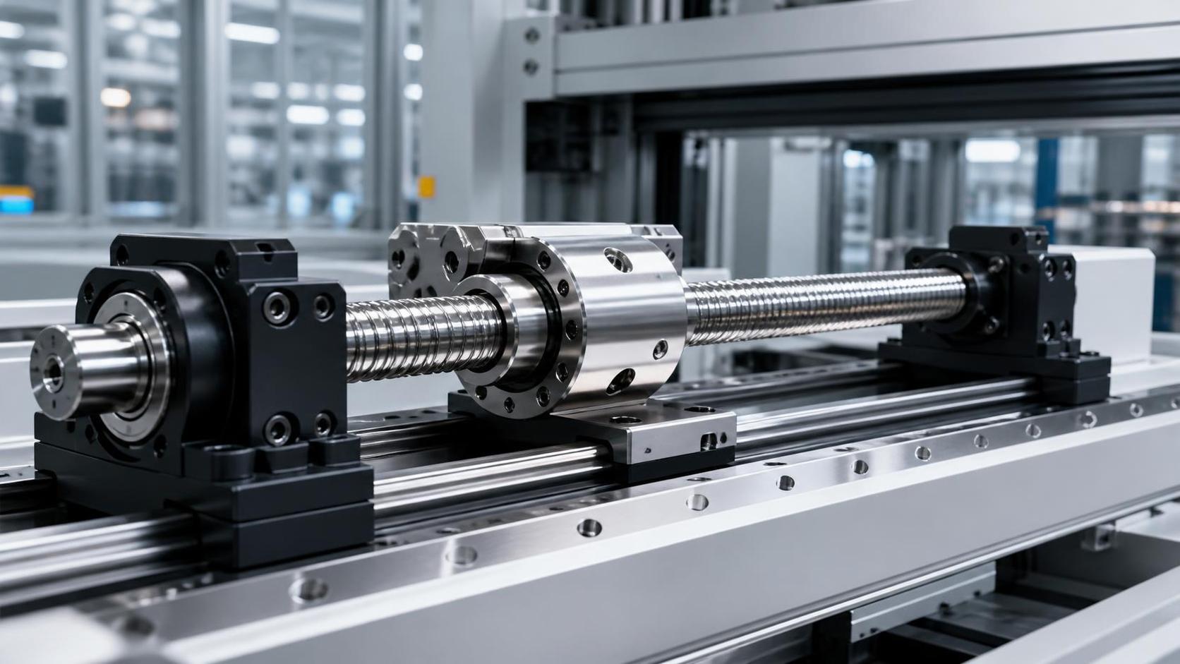 How Ball Screw Assemblies with Support Bearings Reduce Vibration and Positioning Error