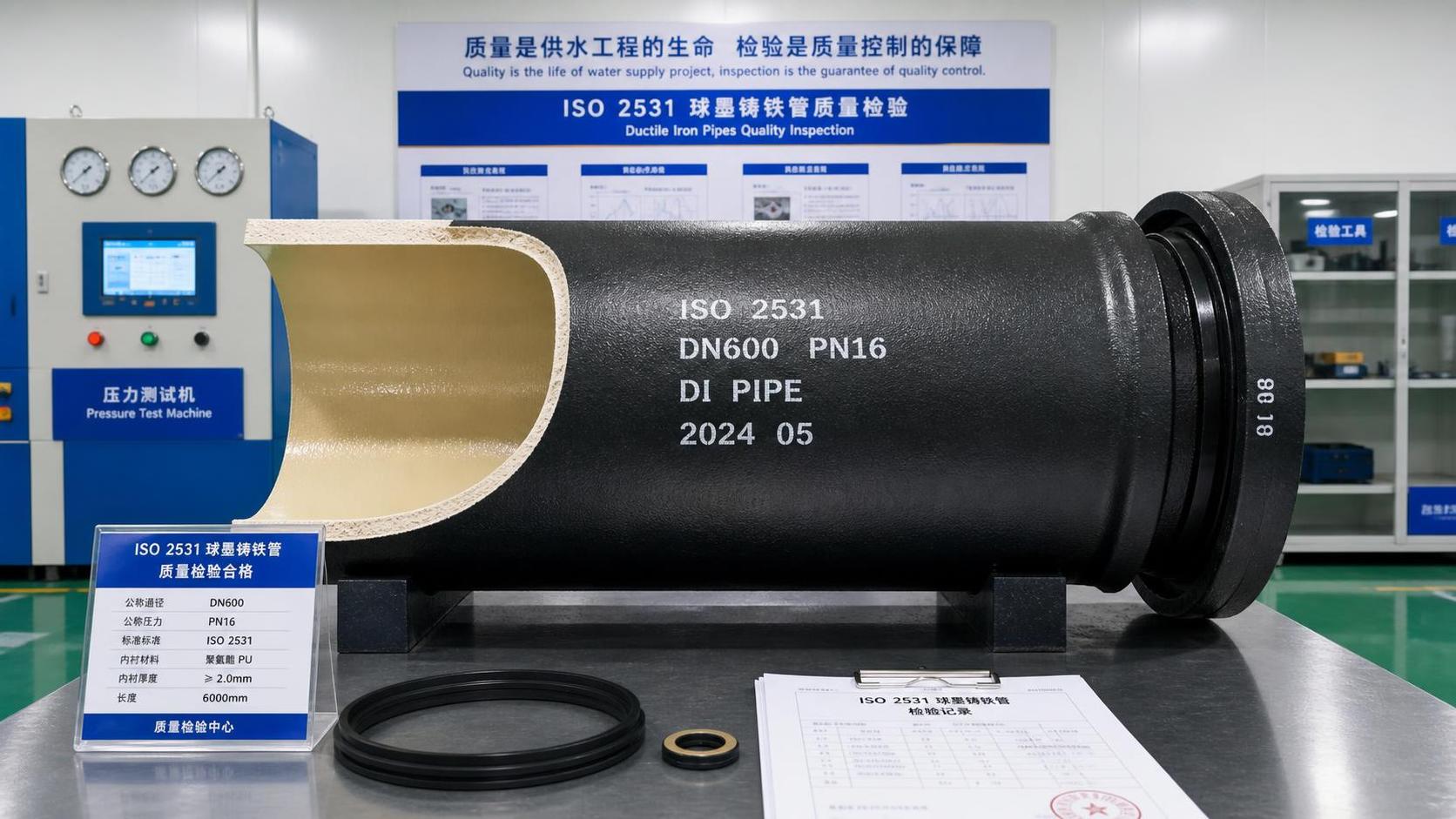 ISO 2531 Polyurethane Lined Ductile Iron Pipes: Key Compliance Points for Water Projects