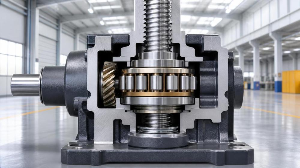 Thrust Roller Bearings for Screw Jacks: Selection Factors Under High Axial Loads