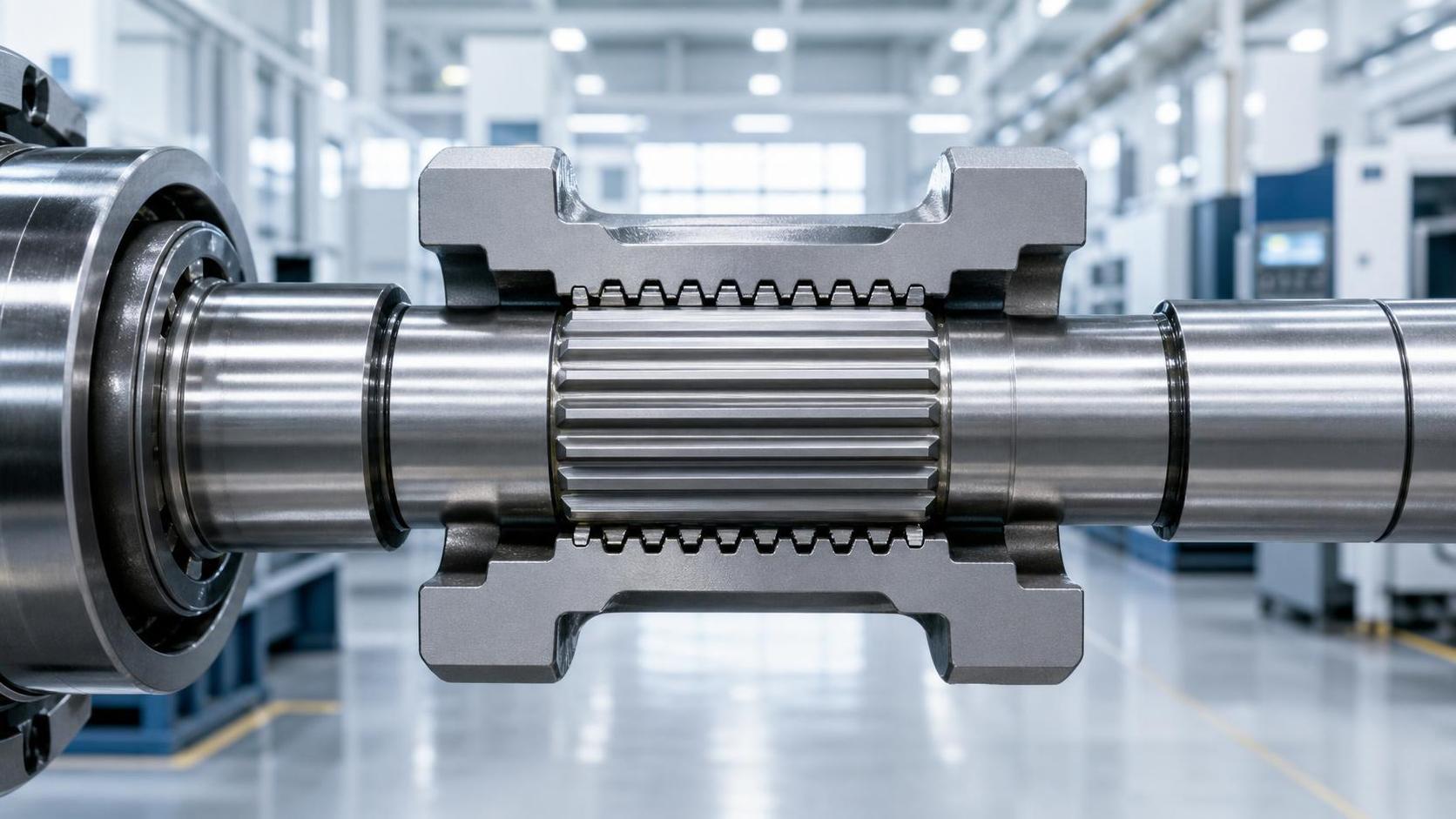 Selecting Splined Shafts: Fit Class, Torque Capacity, and Misalignment Limits