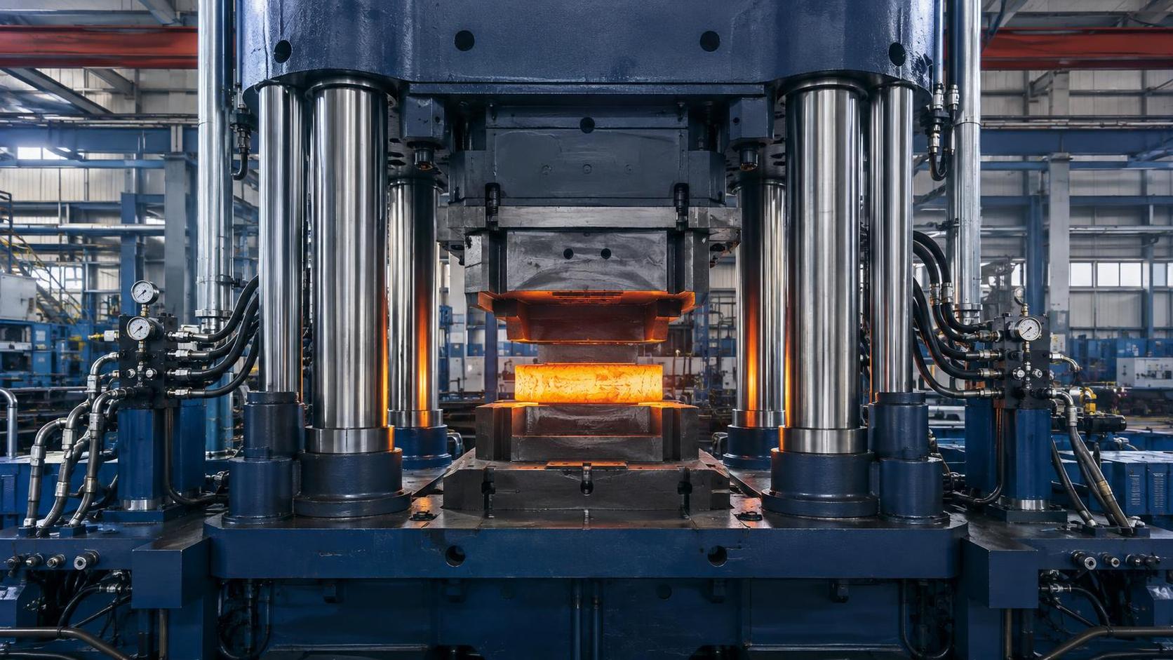 How Do High-Tonnage Forging Presses Control Force, Stroke, and Die Alignment?