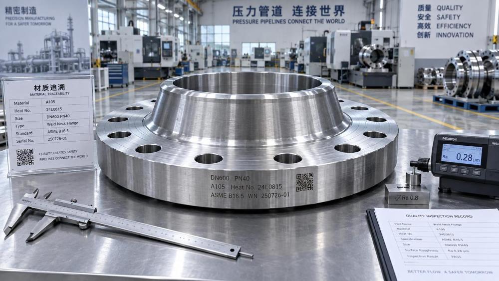 Custom Forged Flanges: Specification and Inspection Requirements for Pressure Piping
