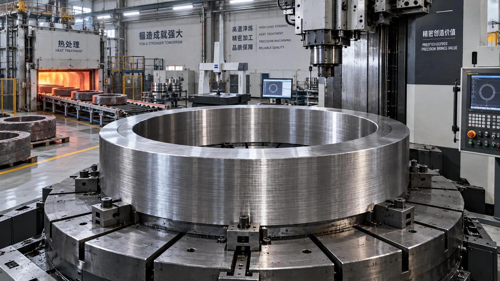 Selecting Alloy Steel Forged Rings for High-Load Heat-Treated Machine Components