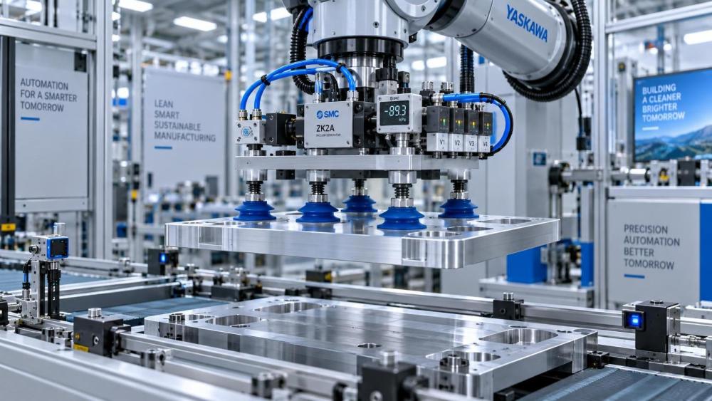 Vacuum Generators with Blow-Off Function: Sizing for Fast Pick-and-Place Cycles Vacuum Generators with Blow-Off Function: Sizing for Fast Pick-and-Place Cycles