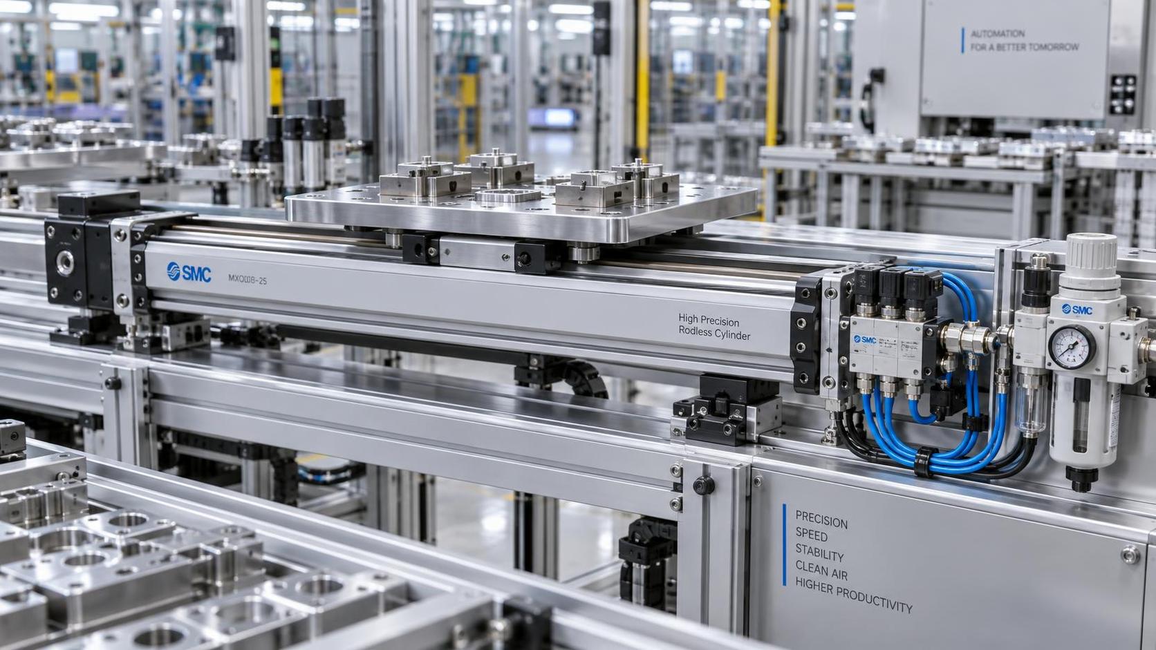 How to Evaluate a Rodless Cylinder Manufacturer for Speed, Load, and Air Quality?