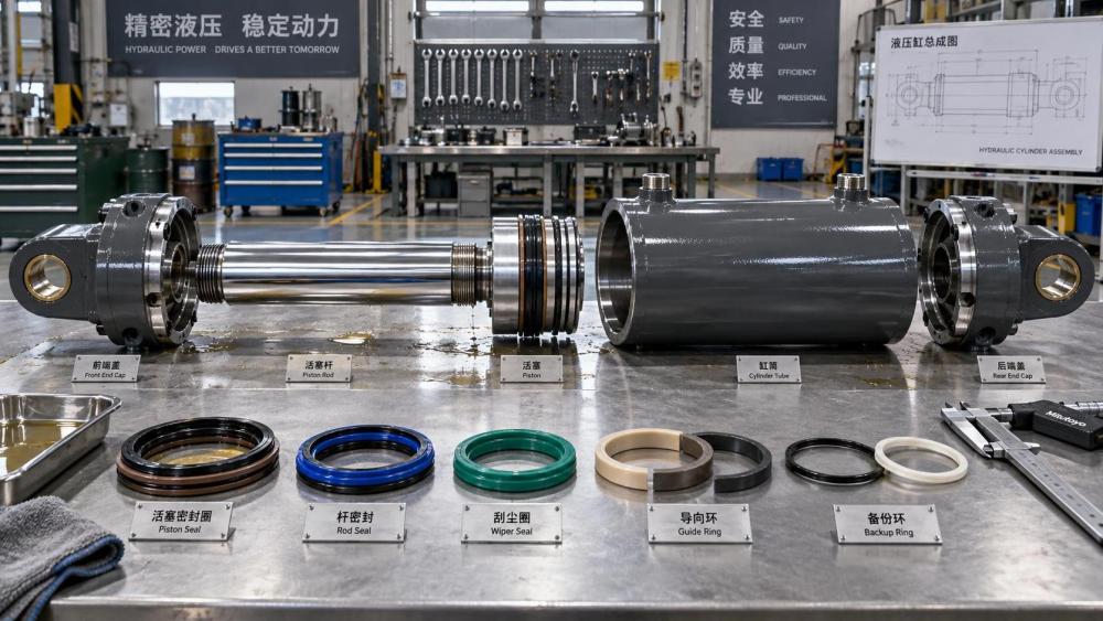 High-Pressure Hydraulic Seal Kits: How to Prevent Leakage During Cylinder Repairs