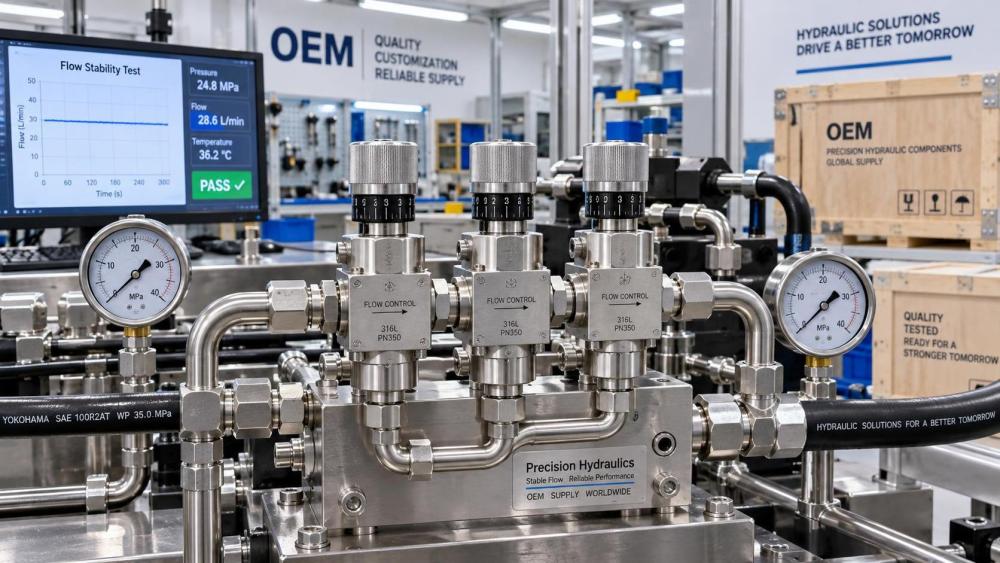What to Check Before Selecting a Flow Control Valve Supplier for OEM Systems