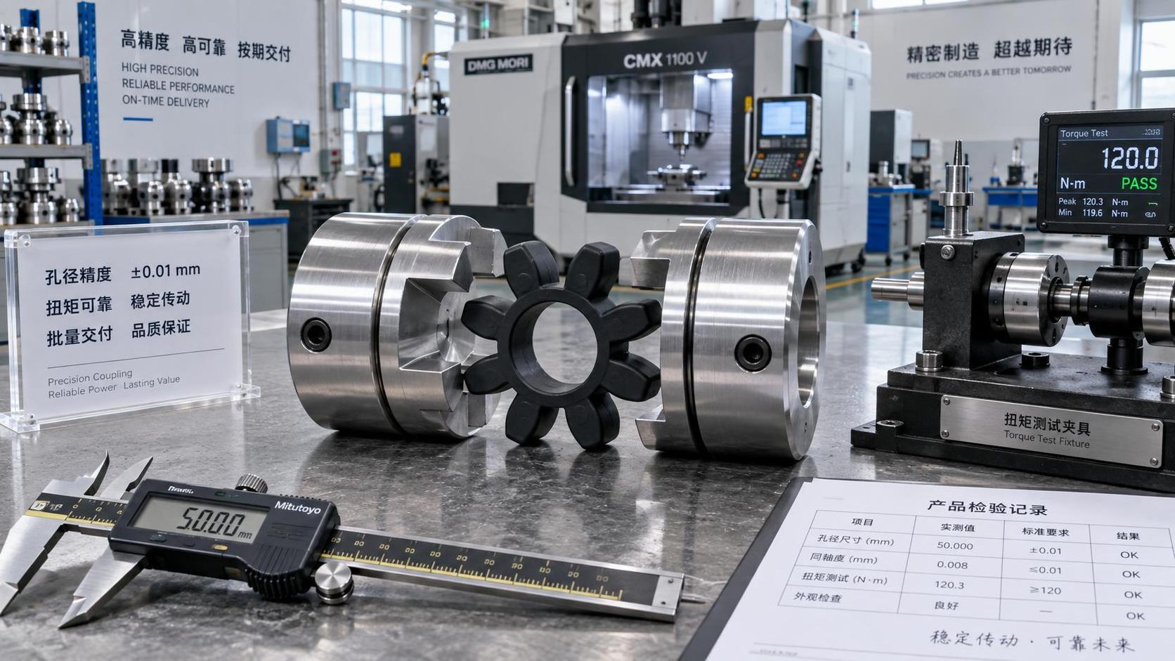 Jaw Coupling Supplier Evaluation: Bore Tolerance, Torque Rating, and Lead Time