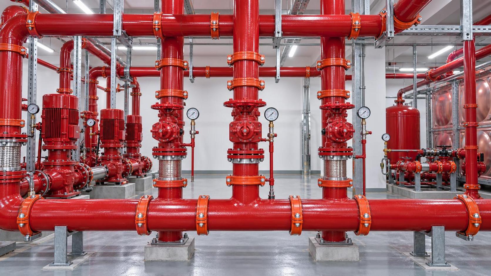 Where Grooved Pipe Couplings Reduce Installation Time in Fire Protection Piping
