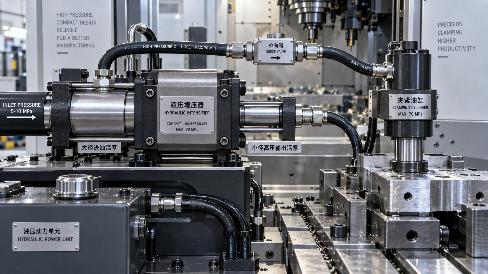 How a Hydraulic Intensifier Multiplies Pressure in Compact Industrial Systems