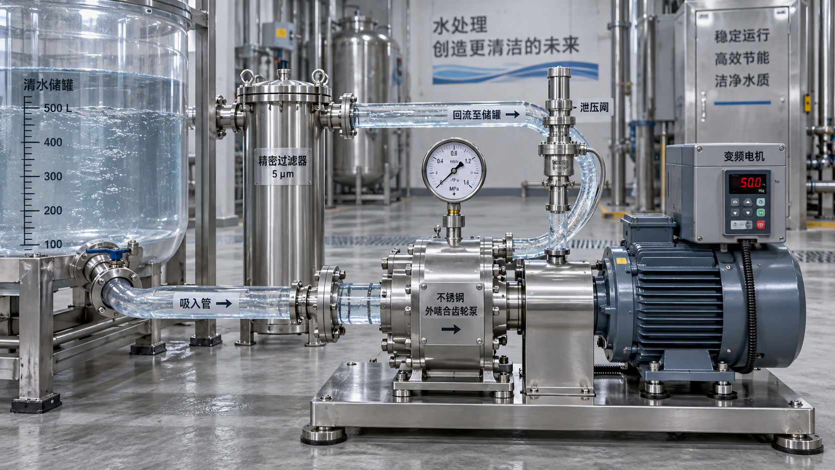 Are Hydraulic Gear Pumps Suitable for Low-Flow Water Systems?