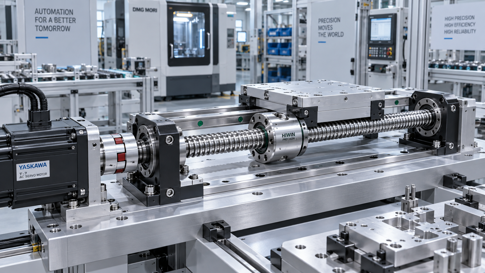 How to Specify Rolled Ball Screw Assemblies for Speed, Load, and Positioning Accuracy