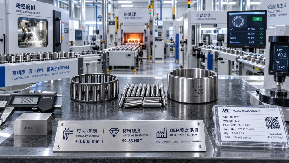 What to Audit Before Choosing a Needle Bearing Factory for OEM Supply