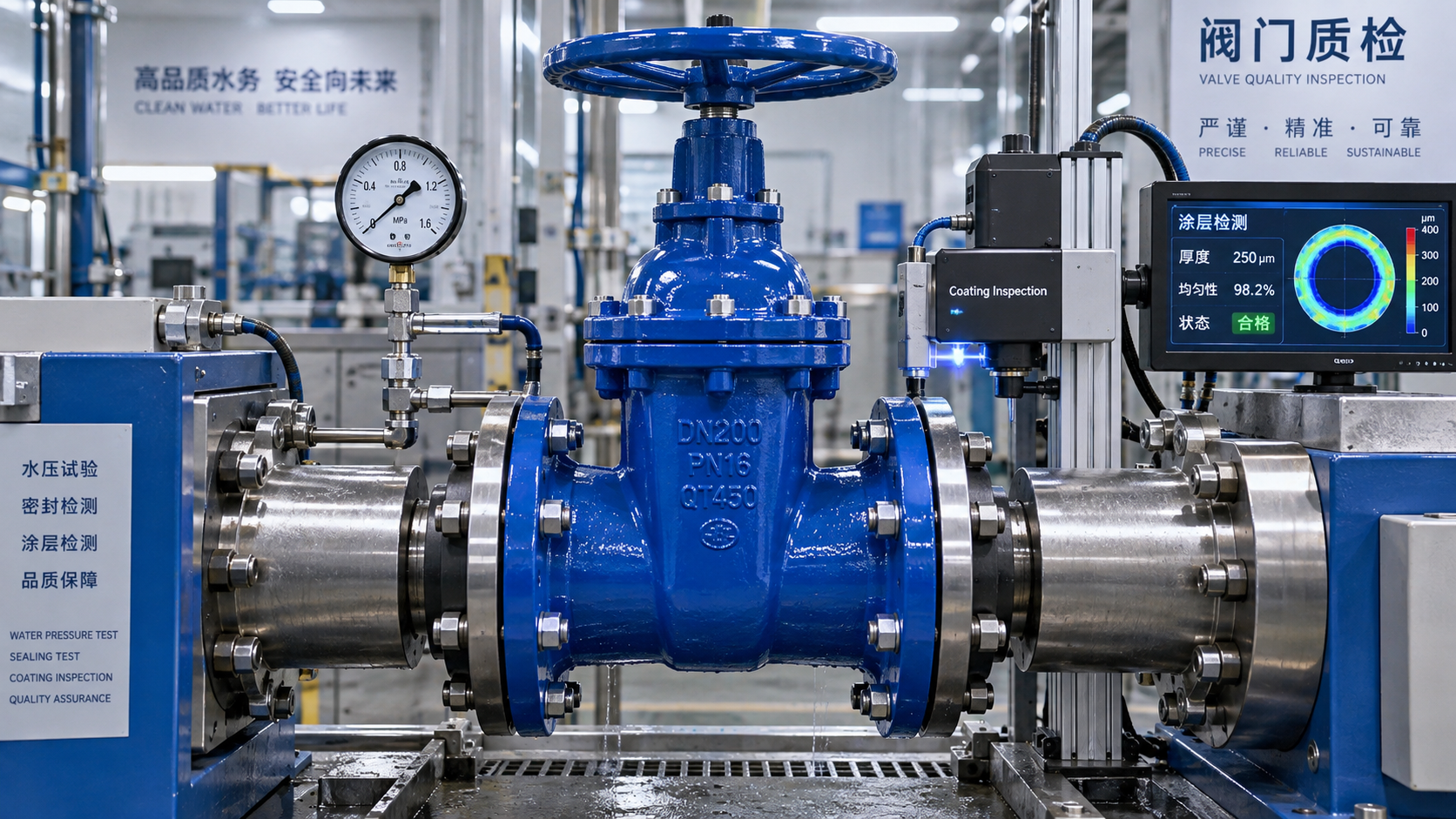 Ductile Iron Valves for Water Networks: Pressure Class and Coating Checks