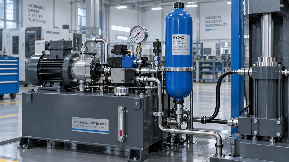 How to Size Hydraulic Accumulators for Stable Hydraulic Power Unit Output