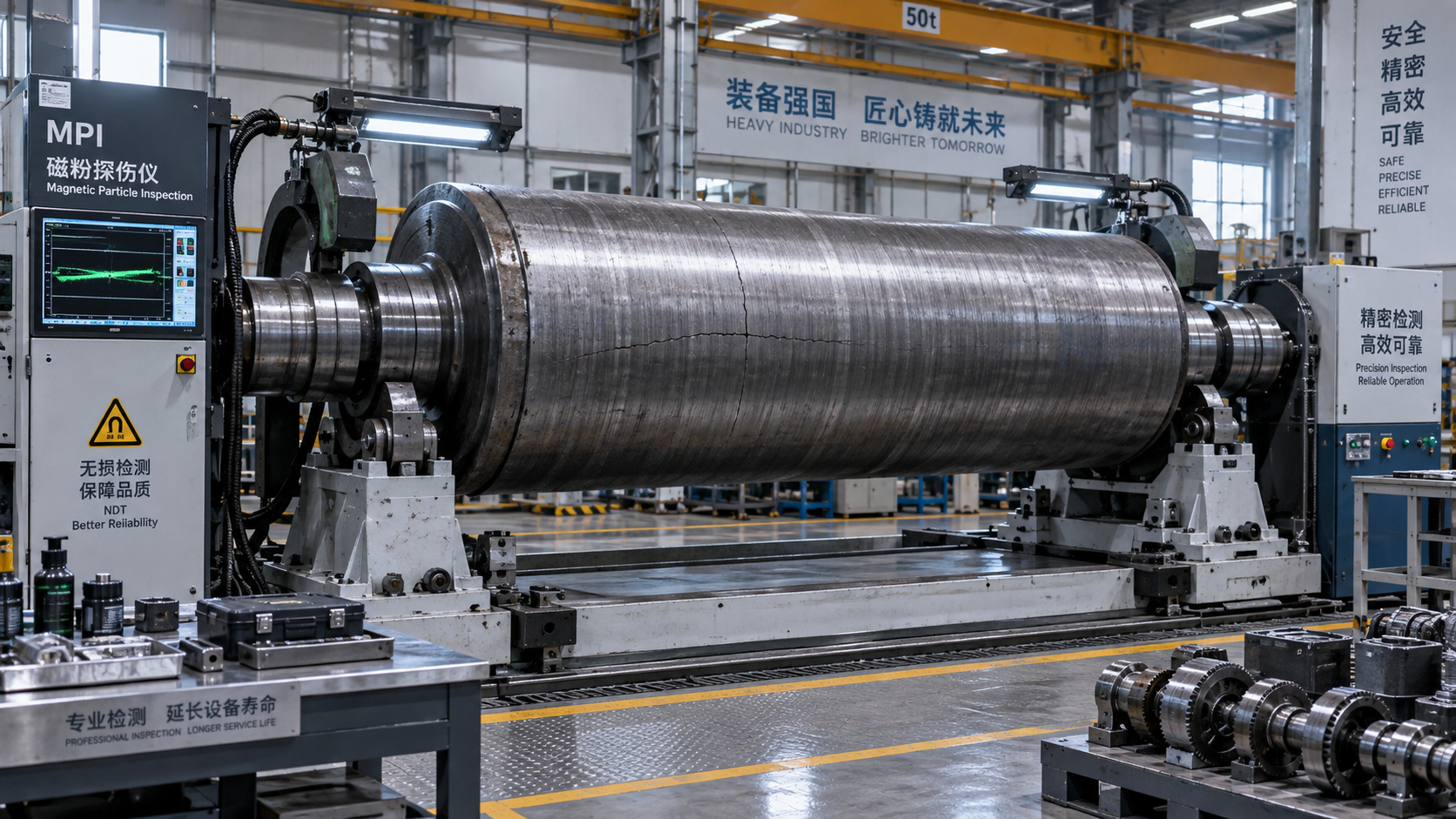 Why Heat-Treated Forged Rollers Develop Surface Cracks and Fail Prematurely