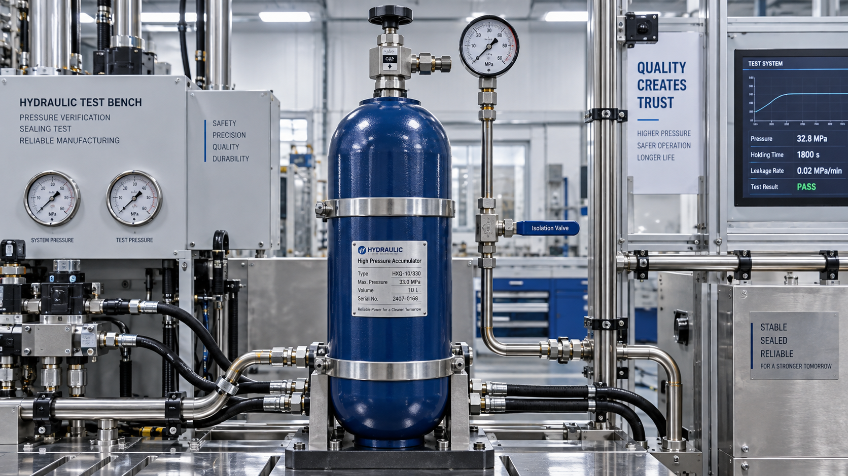 What Should Buyers Verify When Comparing Hydraulic Accumulator Manufacturers?