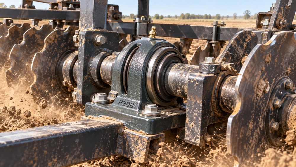 Selecting Mounted Bearings for Agricultural Equipment in Dusty, High-Shock Fields