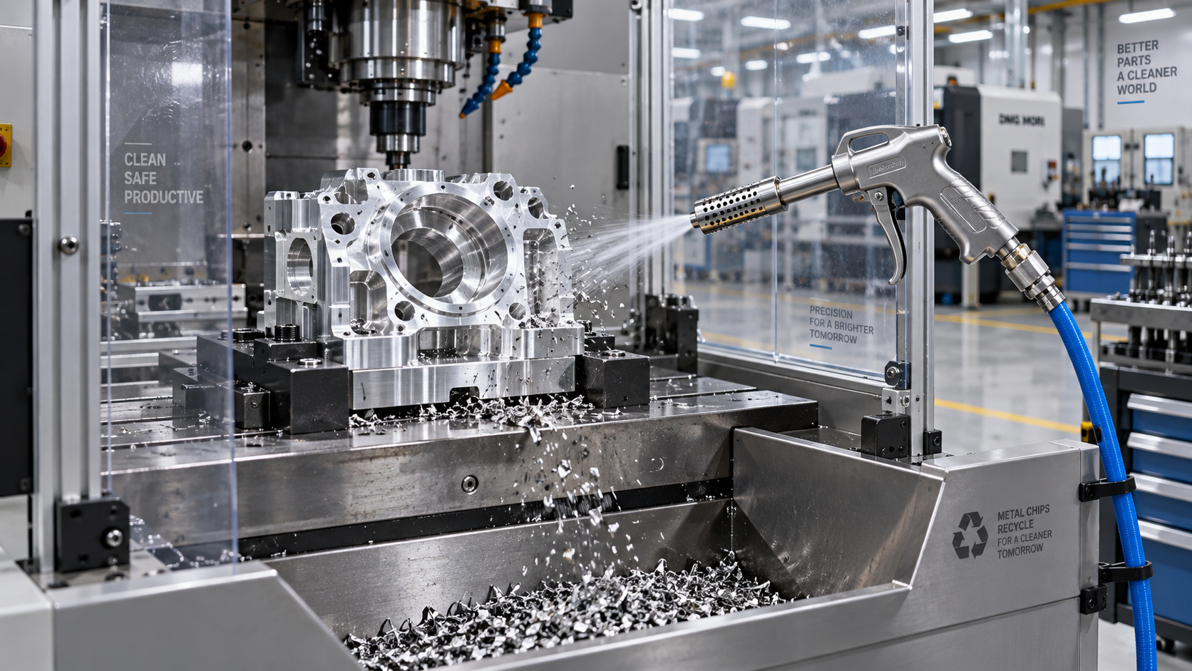 Choosing Industrial Air Blow Guns for Safe, Low-Noise Parts Cleaning