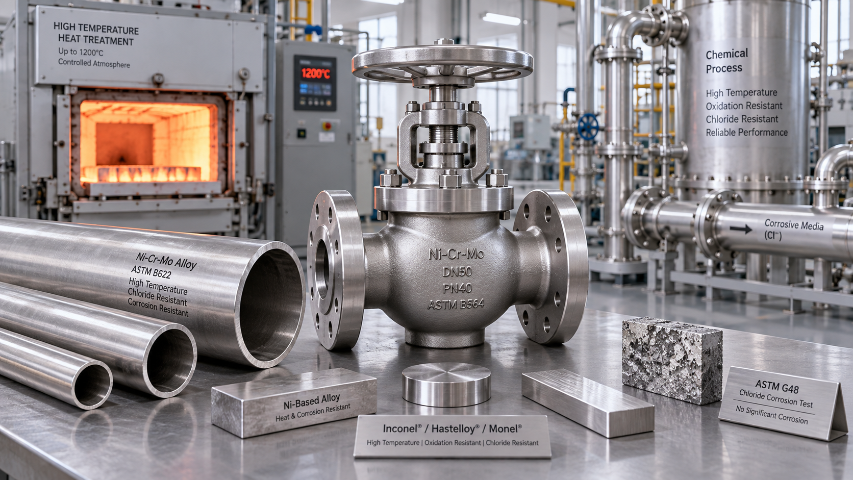 Nickel-Based Alloys Compared: Matching Grade Chemistry to Heat and Corrosion Exposure
