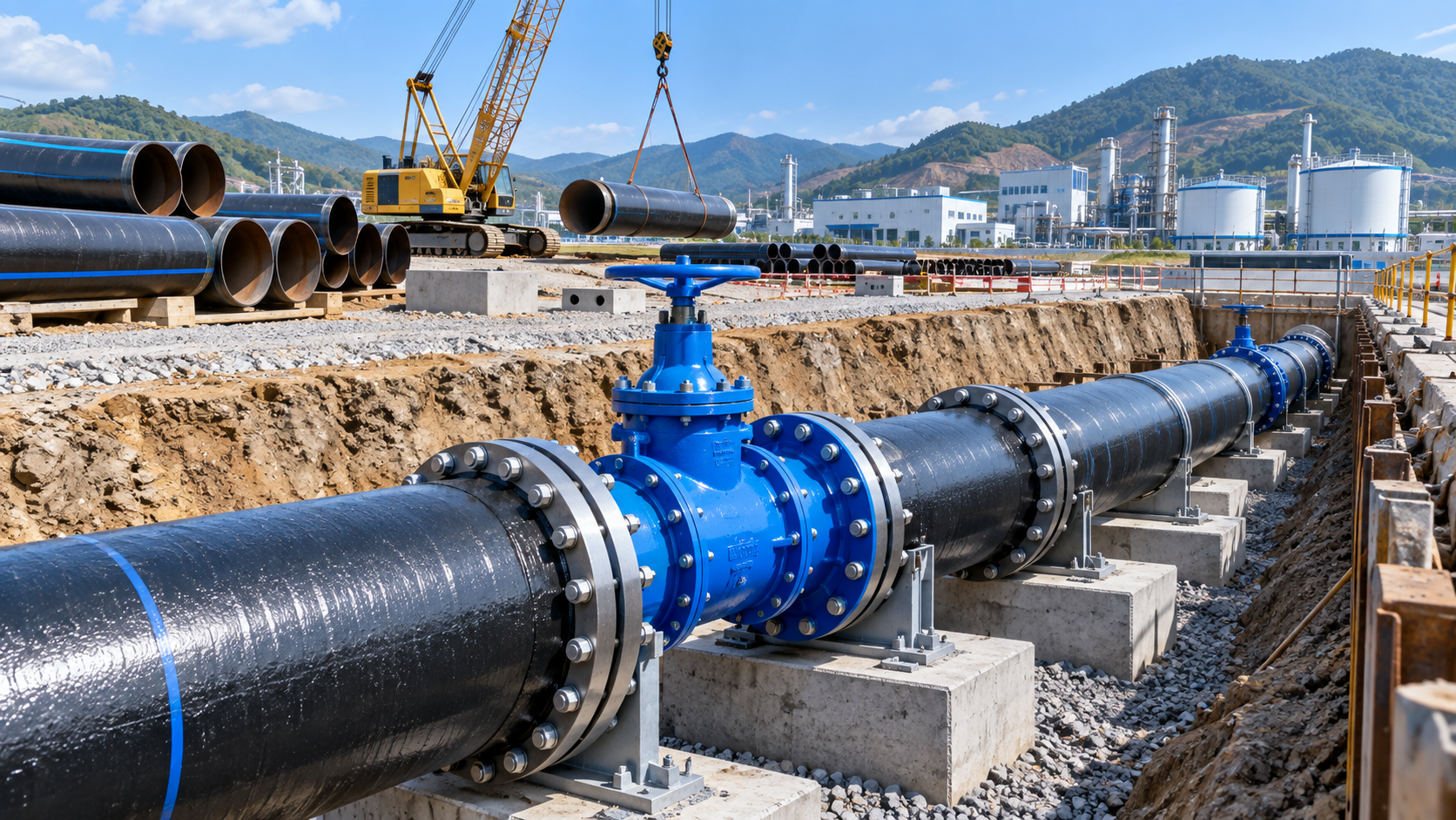 Water Transmission Pipe Price Breakdown for Capital Budget Approval