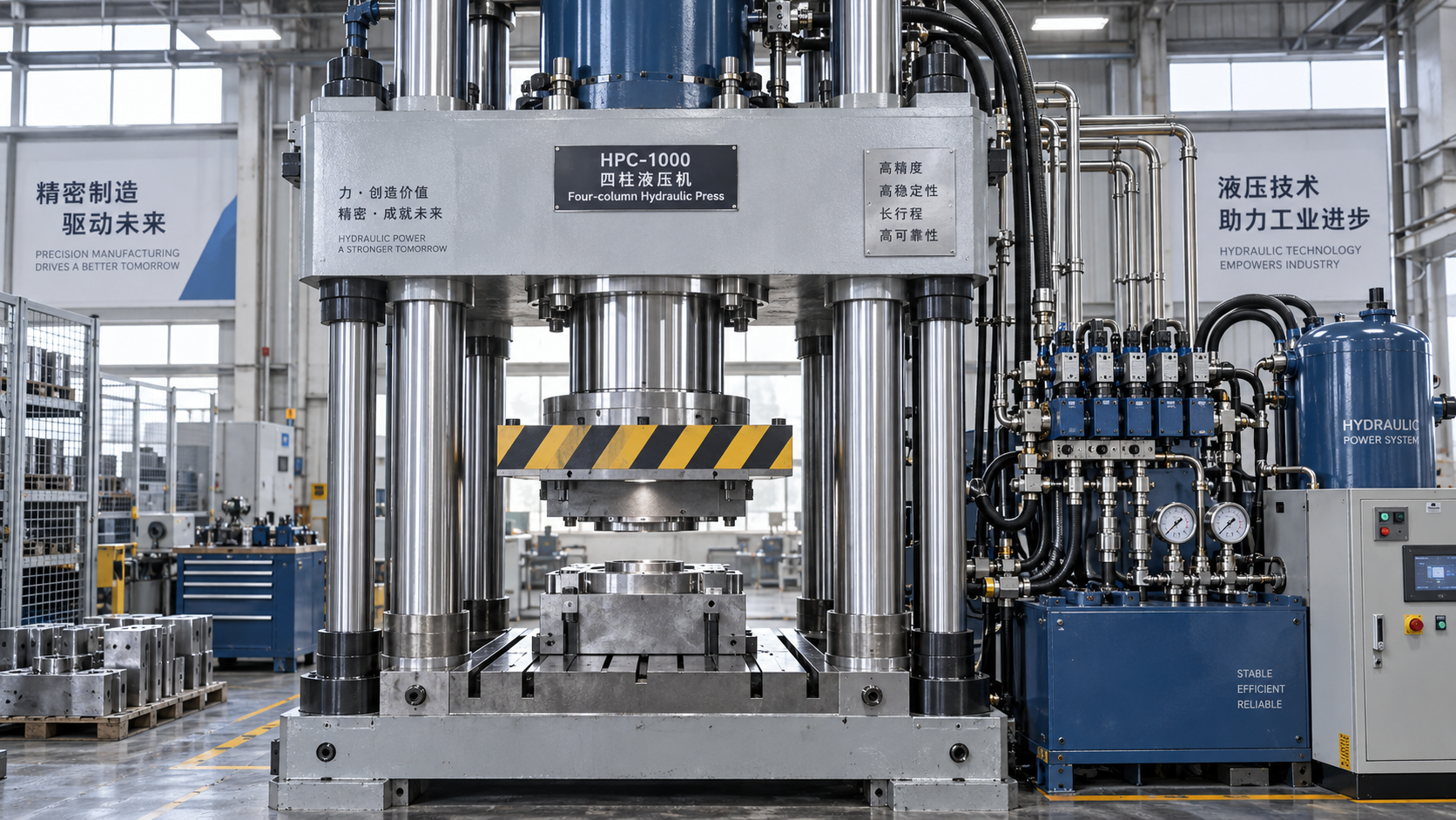 Sizing Tie-Rod Cylinders for Industrial Presses: Force, Stroke, and Cycle-Life Factors