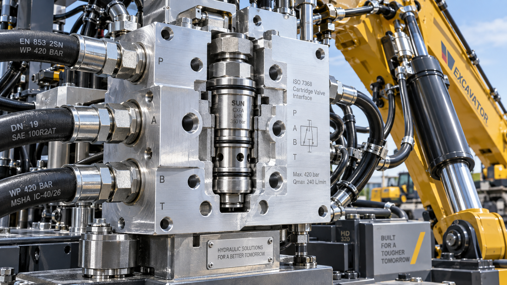 Hydraulic Cartridge Valves: Selecting Flow, Pressure, and Cavity Size for Mobile Equipment