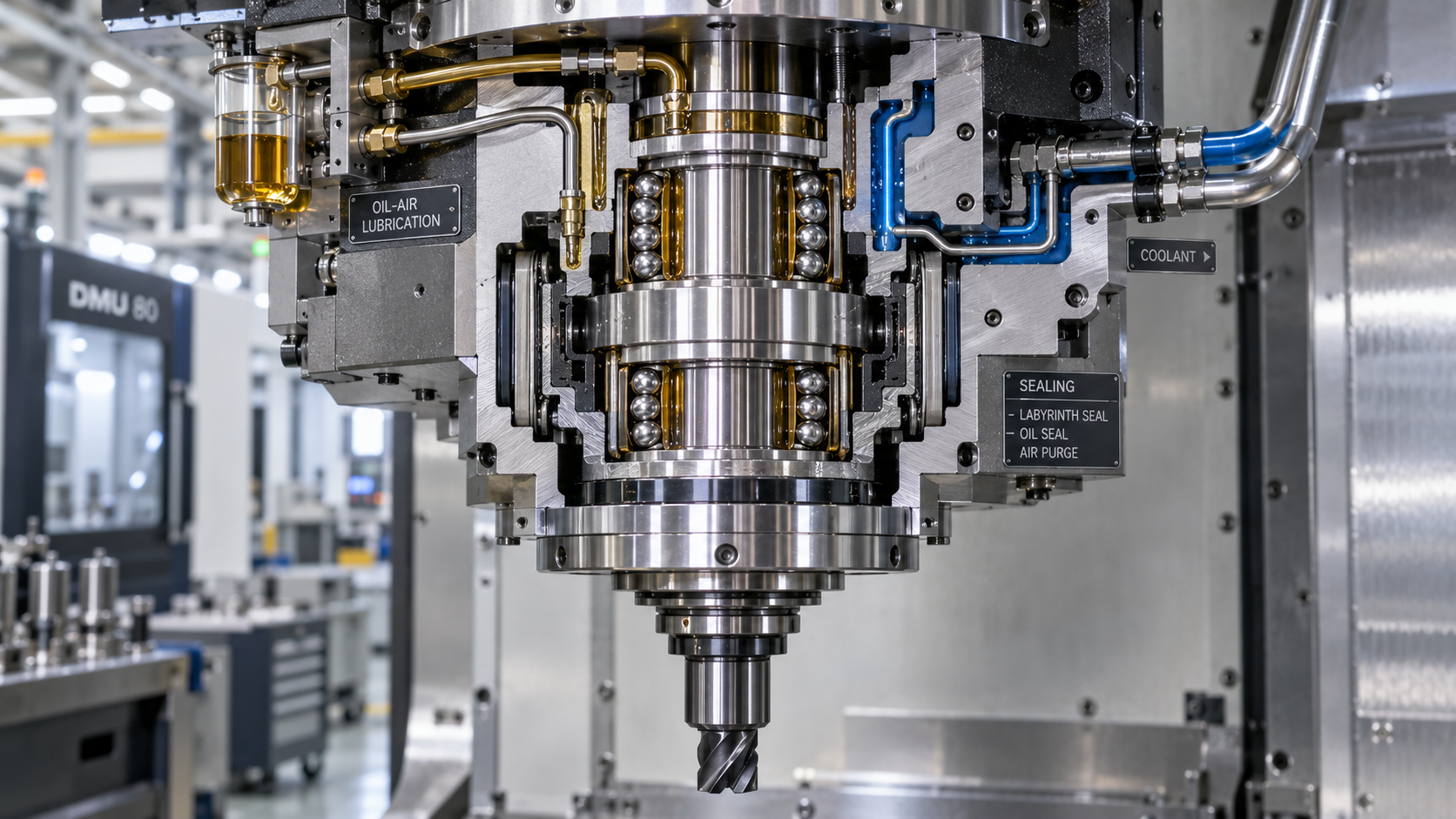 Why Machine Tool Bearings Fail Early in High-Speed Machining Centers