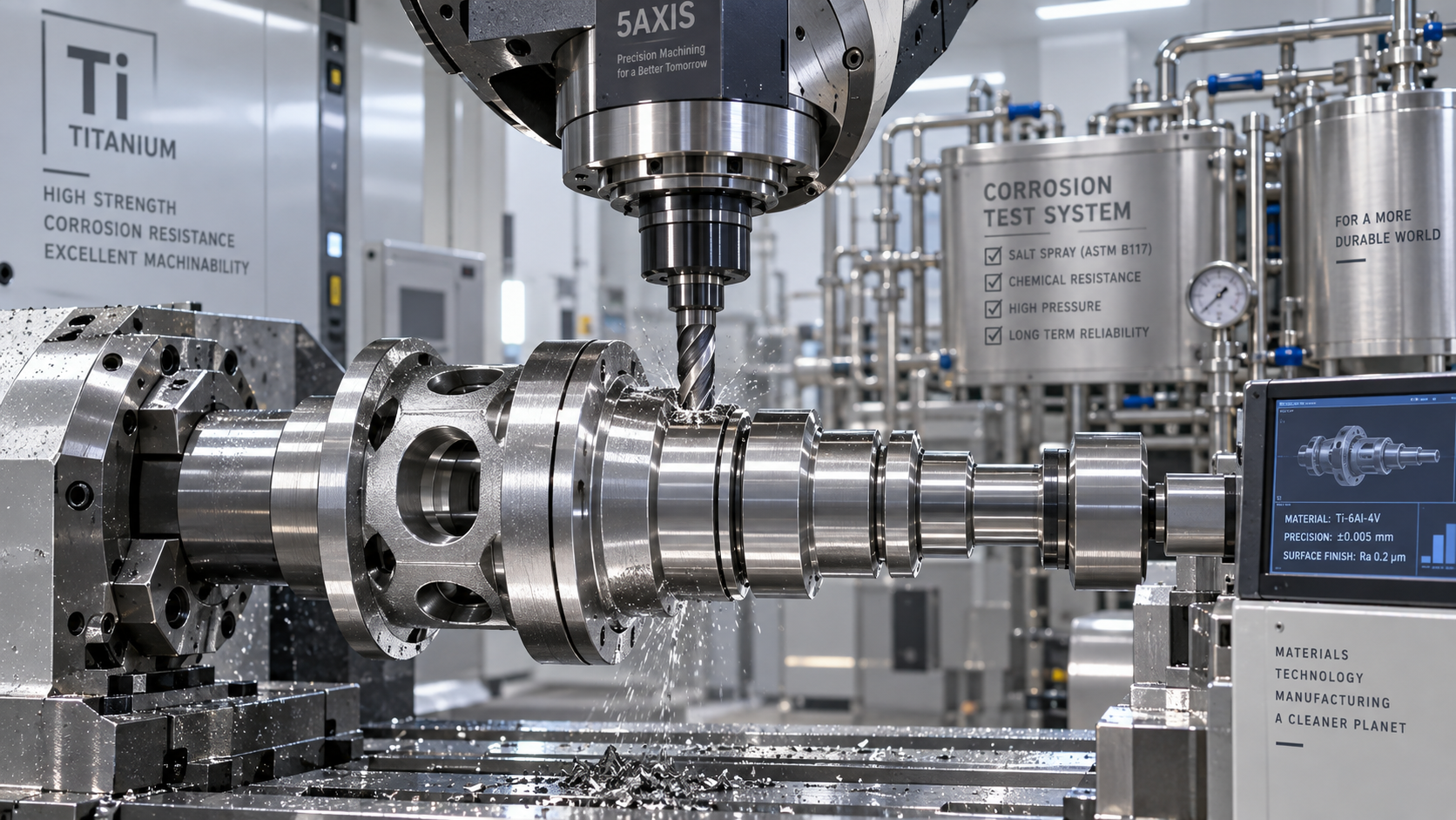 Titanium Alloys Compared: Balancing Strength, Corrosion Resistance, and Machinability