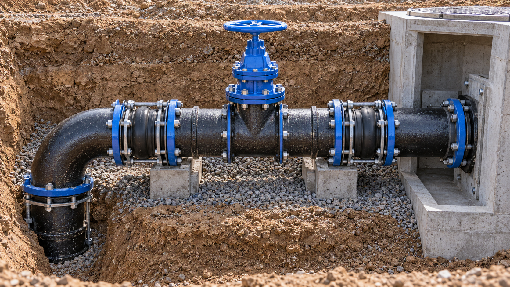 Specifying Ductile Iron Pipe Accessories for Seismic Water Network Projects