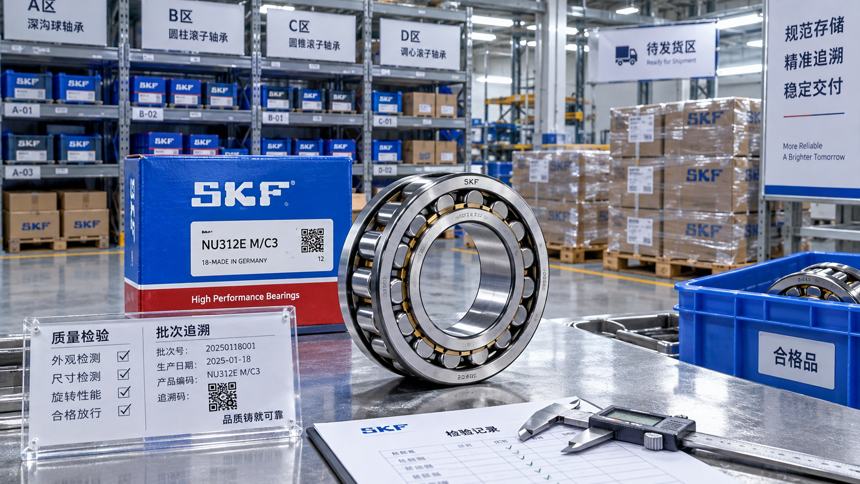 How to Qualify a Rolling Bearing Supplier for Traceability and Consistent Lead Times