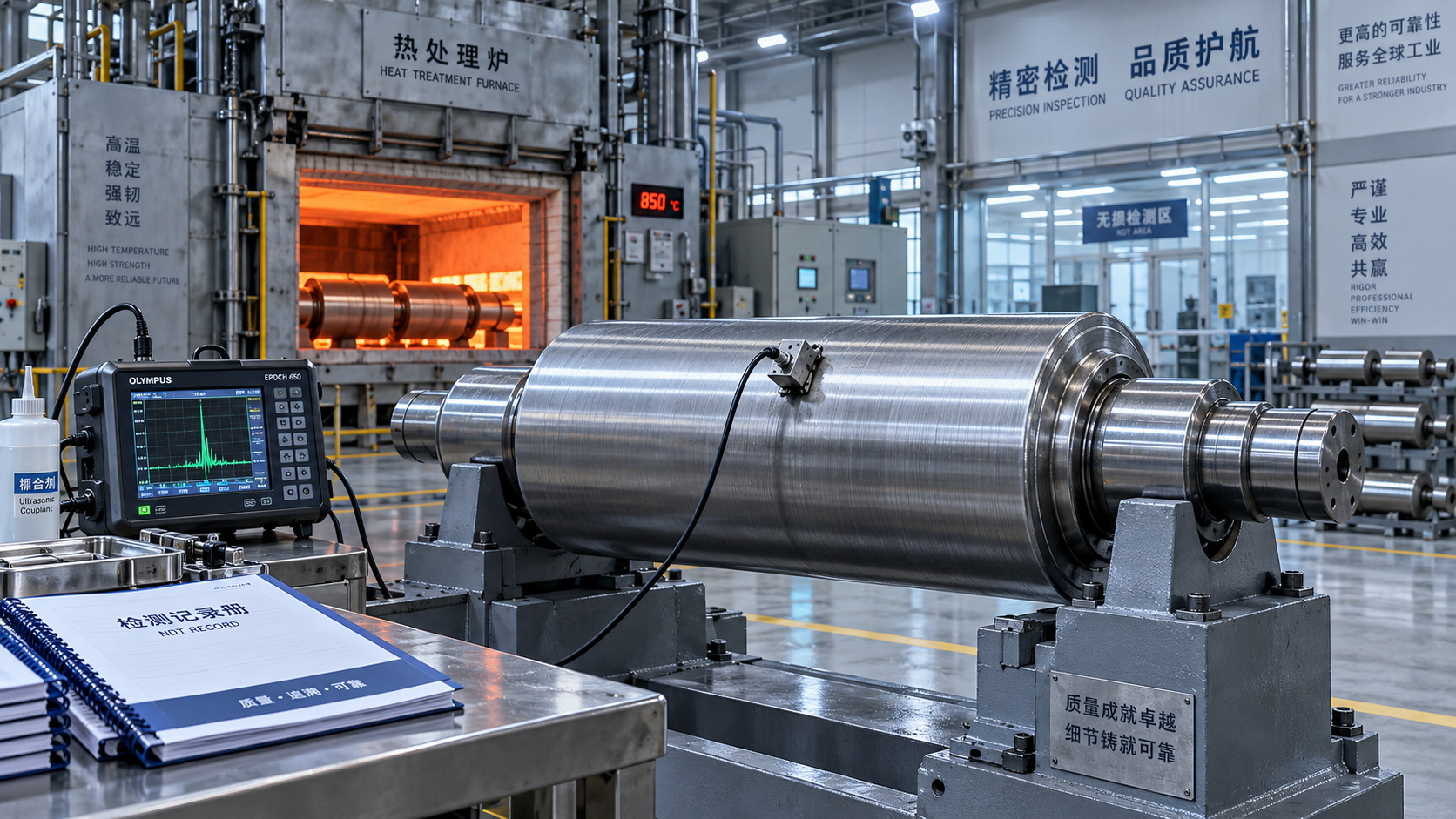 Forged Roll Factory Audits: Heat Treatment Records and Defect Inspection