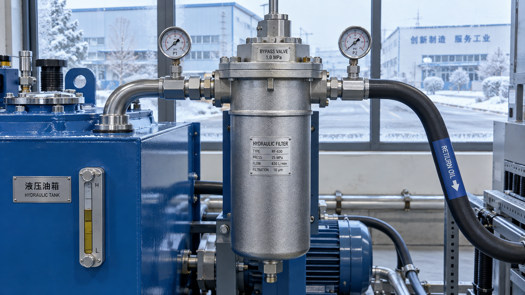 Why Return Line Filters for Power Units Go into Bypass During Cold Starts