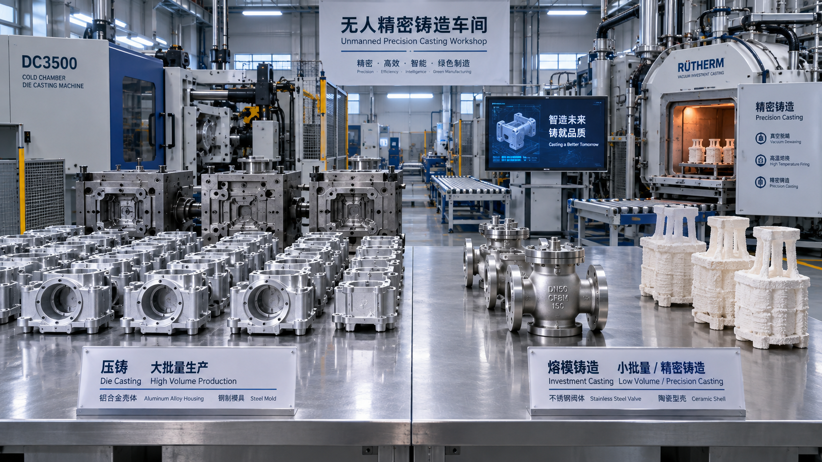 Die Castings vs. Investment Castings: Which Costs Less at Your Production Volume?