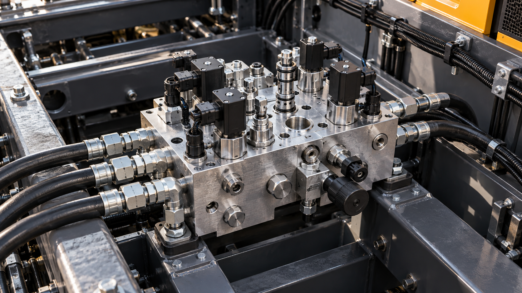 Hydraulic Cartridge Valves for Mobile Hydraulics: Building Compact Manifolds