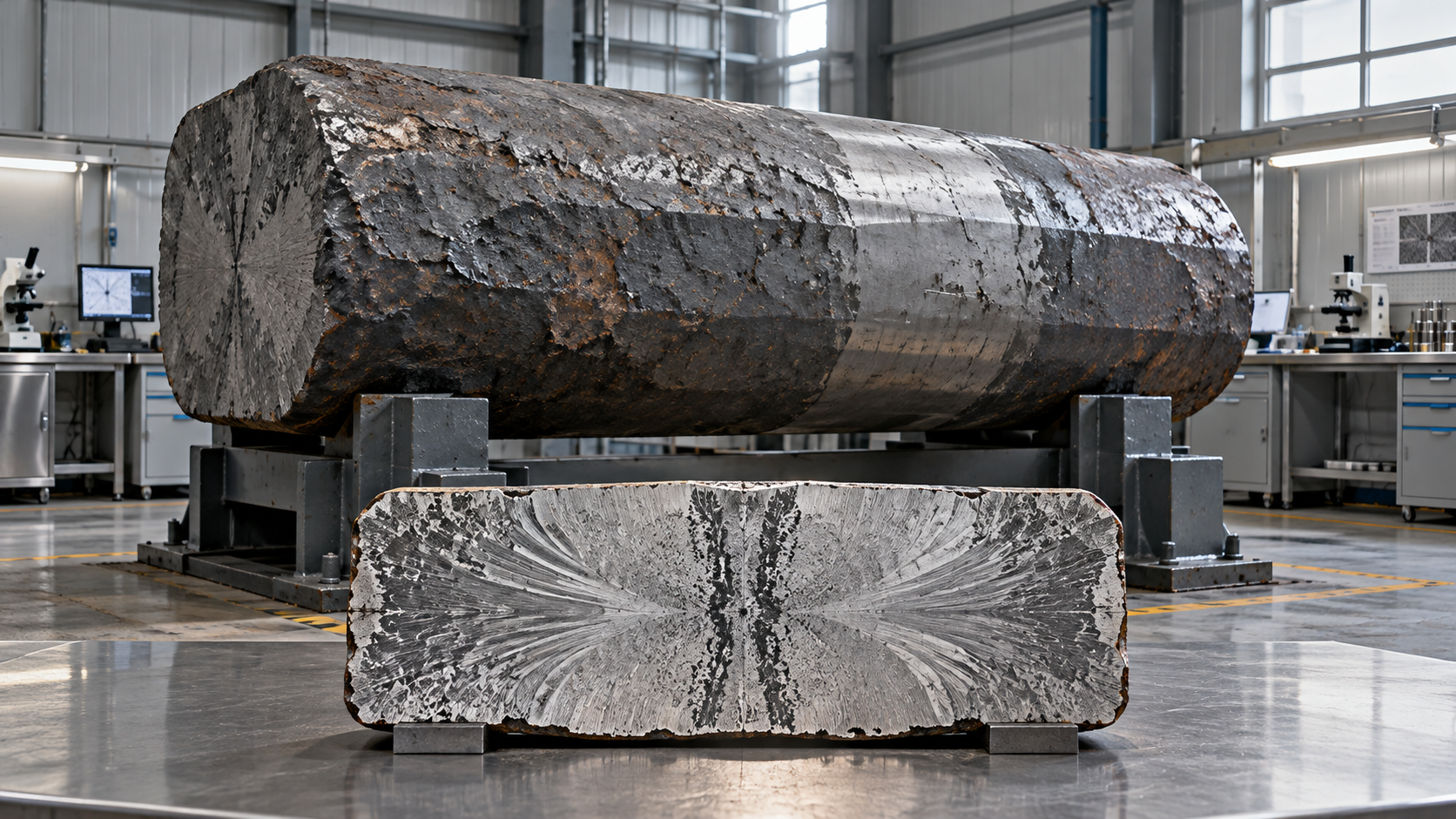 Inspecting Steel Ingots for Forging: Segregation, Cracks, and Acceptance Criteria