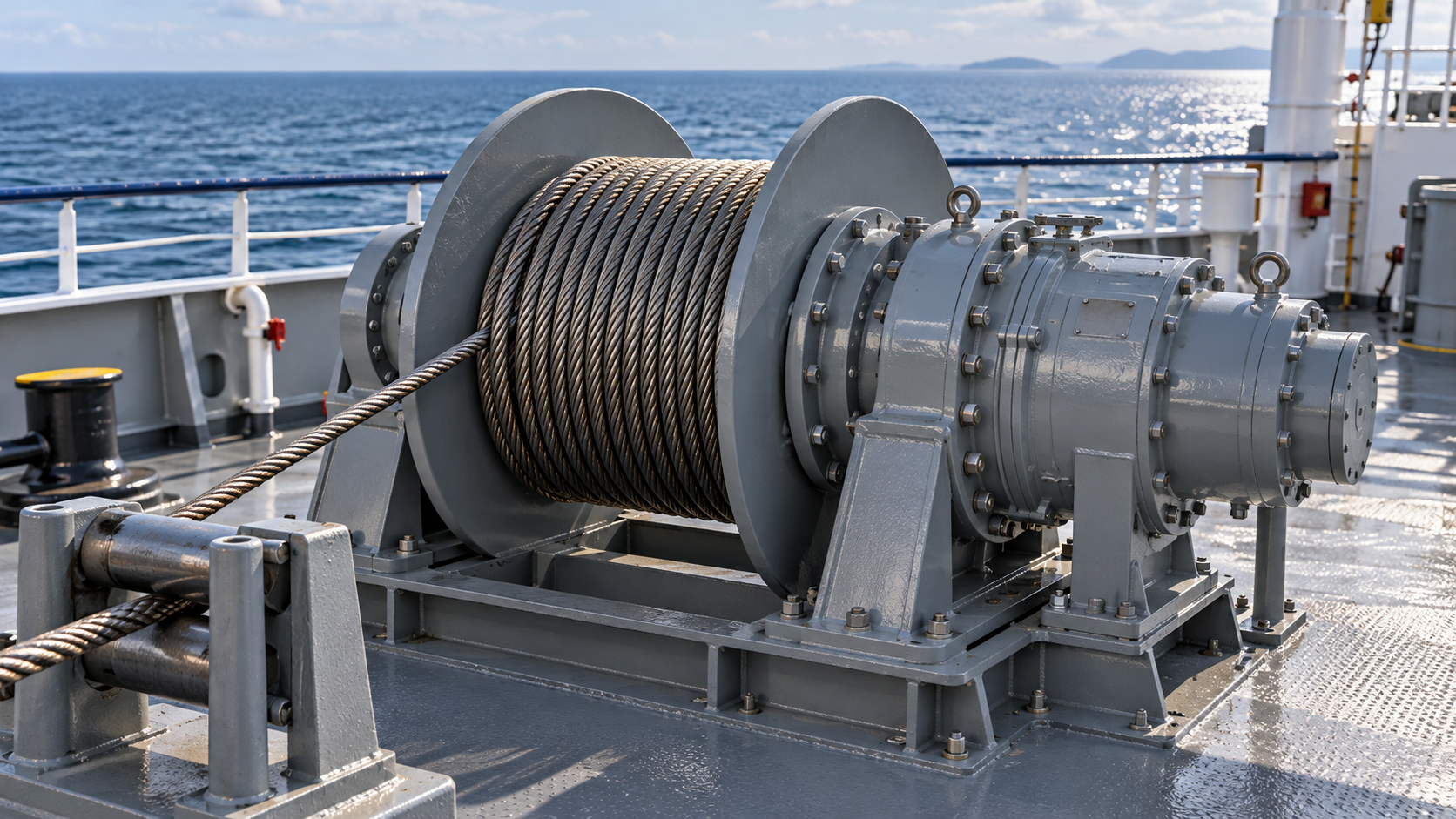 Sizing Planetary Gear Units for Marine Winches: Line Pull and Duty Cycle
