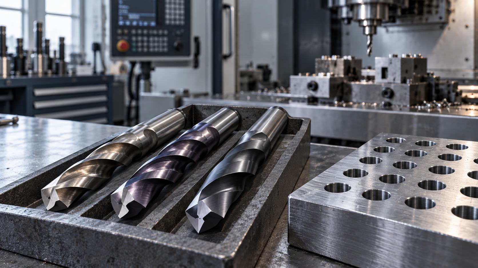 Drill Bits for Metal: When to Choose HSS, Cobalt, or Solid Carbide