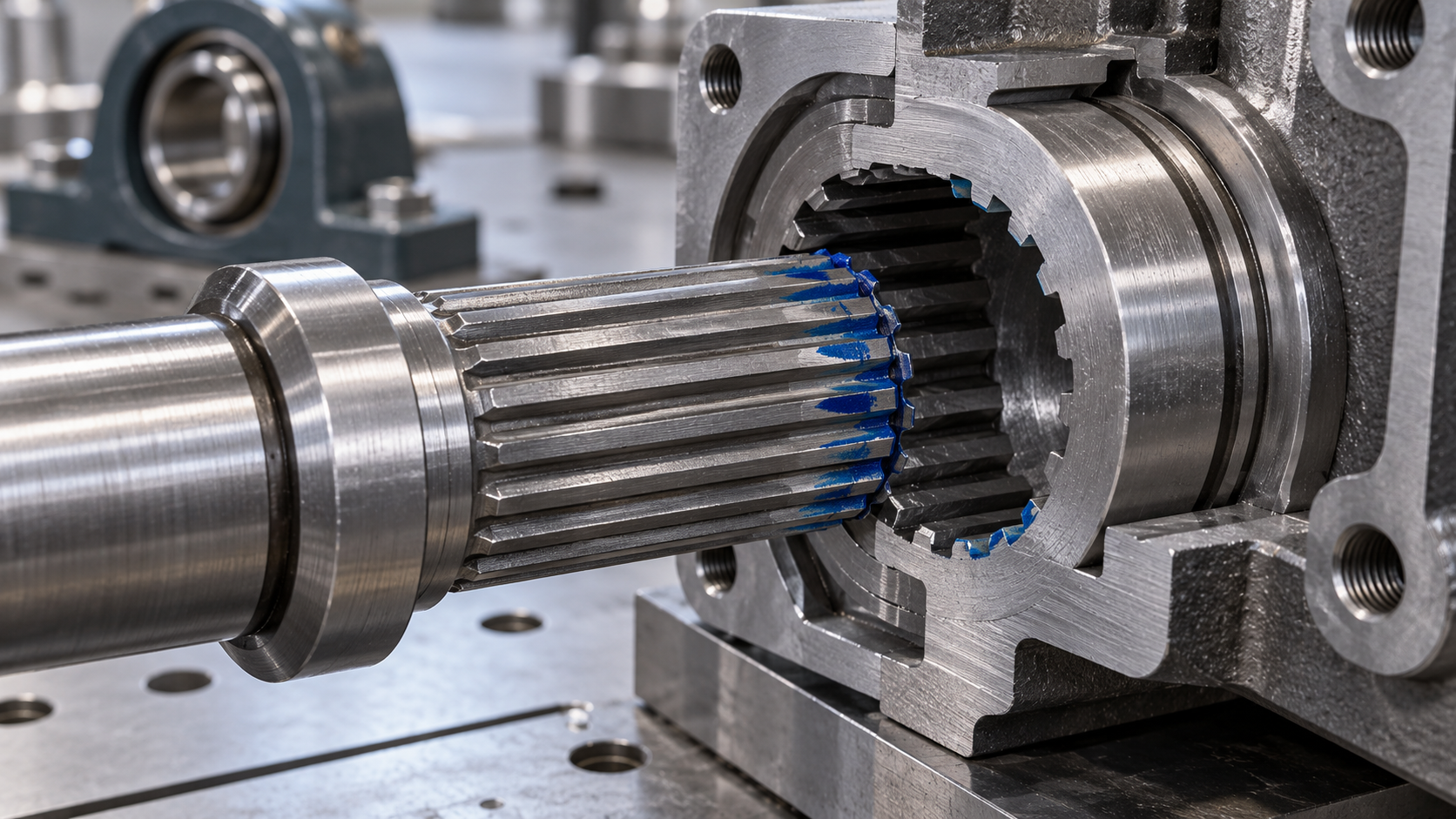 Splined Shafts for Gearboxes: How Fit and Alignment Affect Fatigue Life