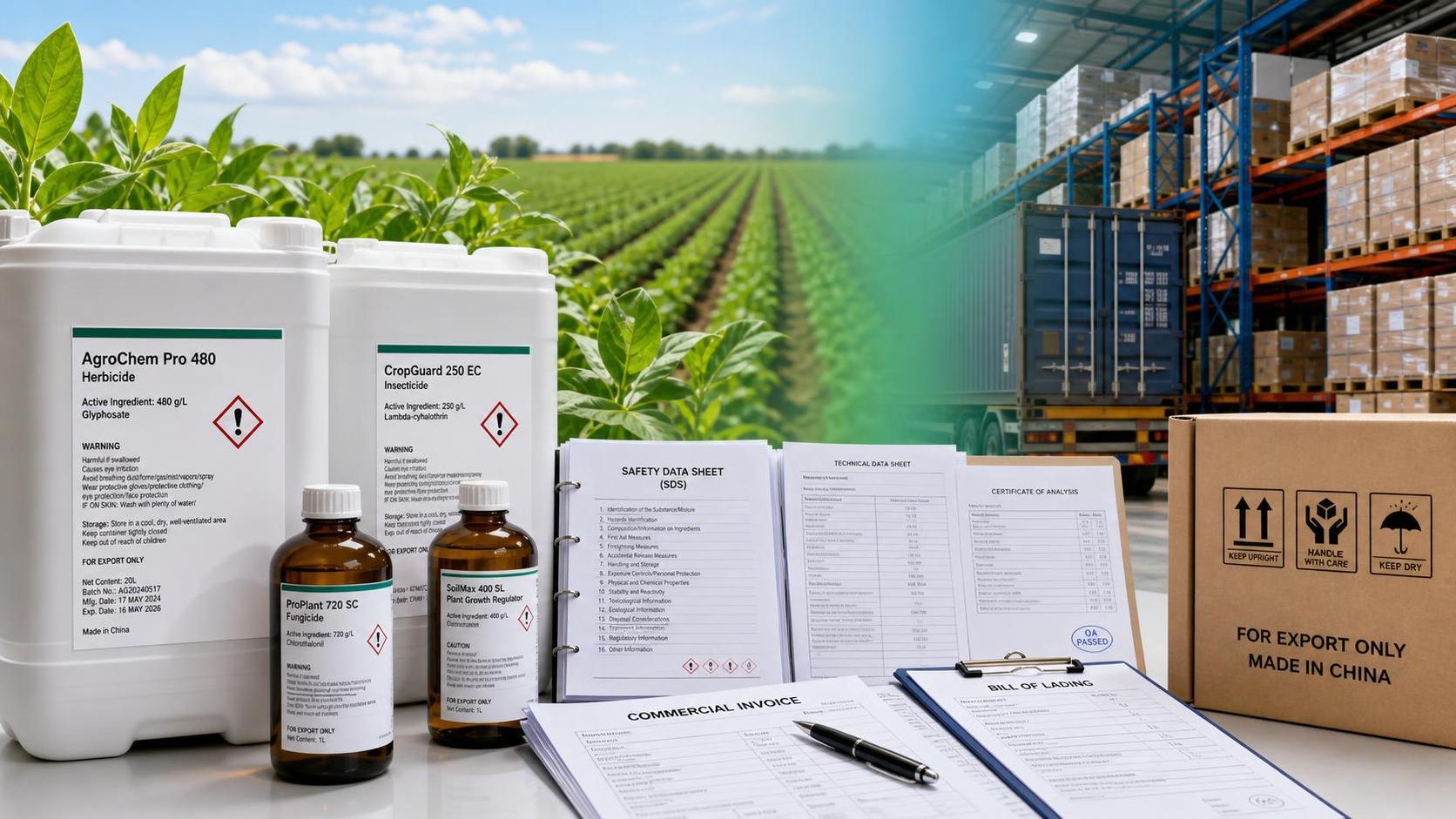 How to Check Agricultural Chemical Requirements by Destination