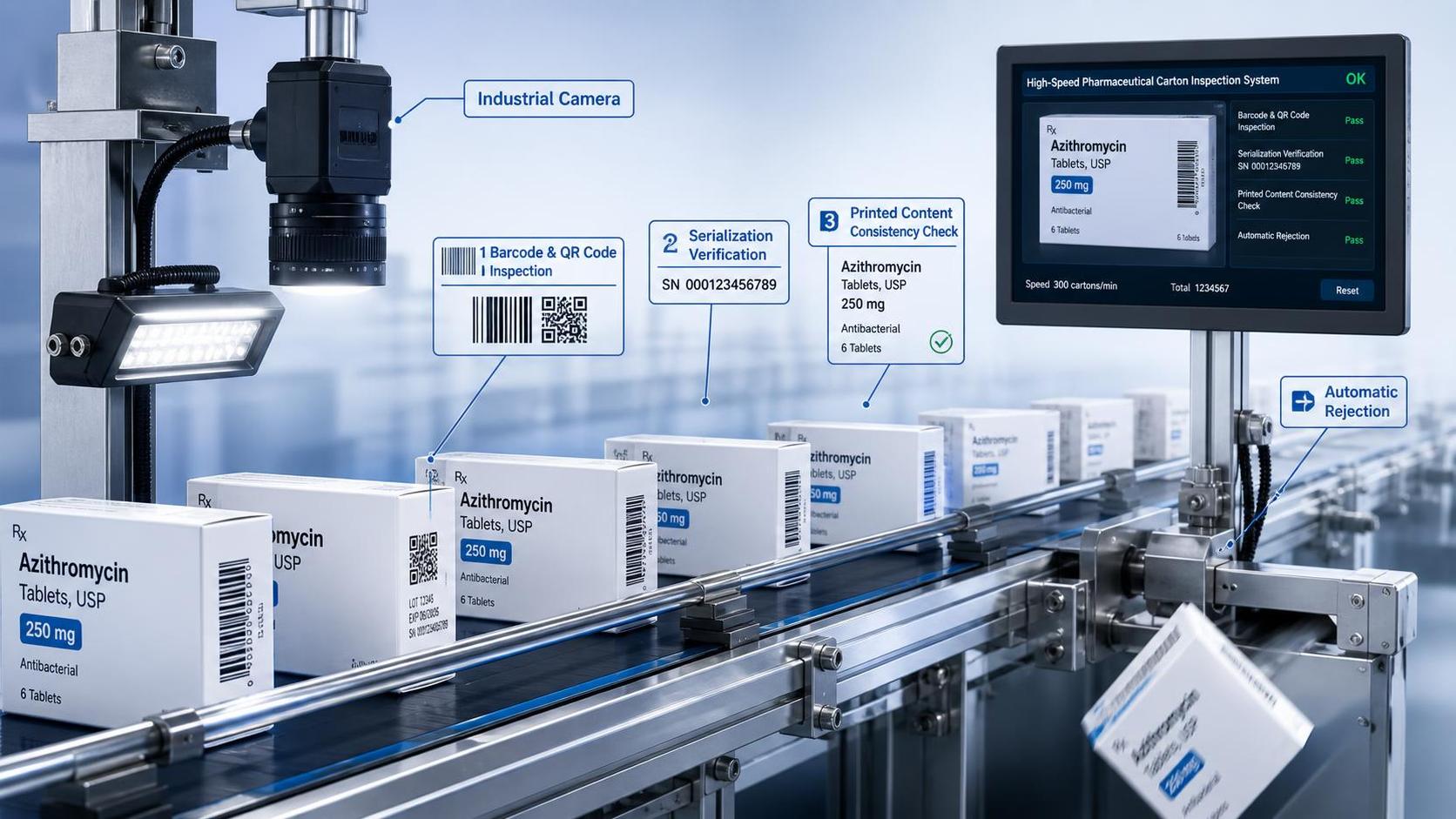 Pharmaceutical Carton Inspection Systems: Compliance Checks You Cannot Miss