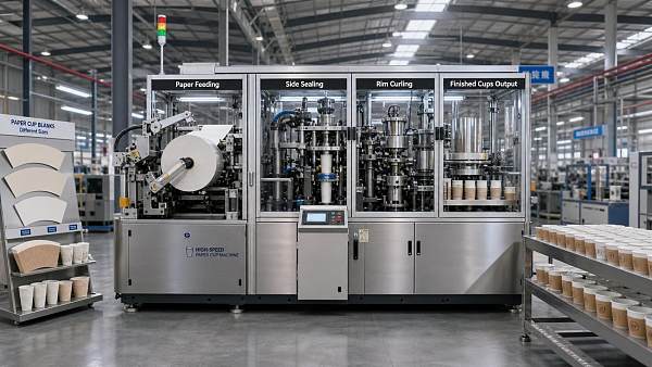How to Choose a Disposable Paper Cup Machine for Stable Output