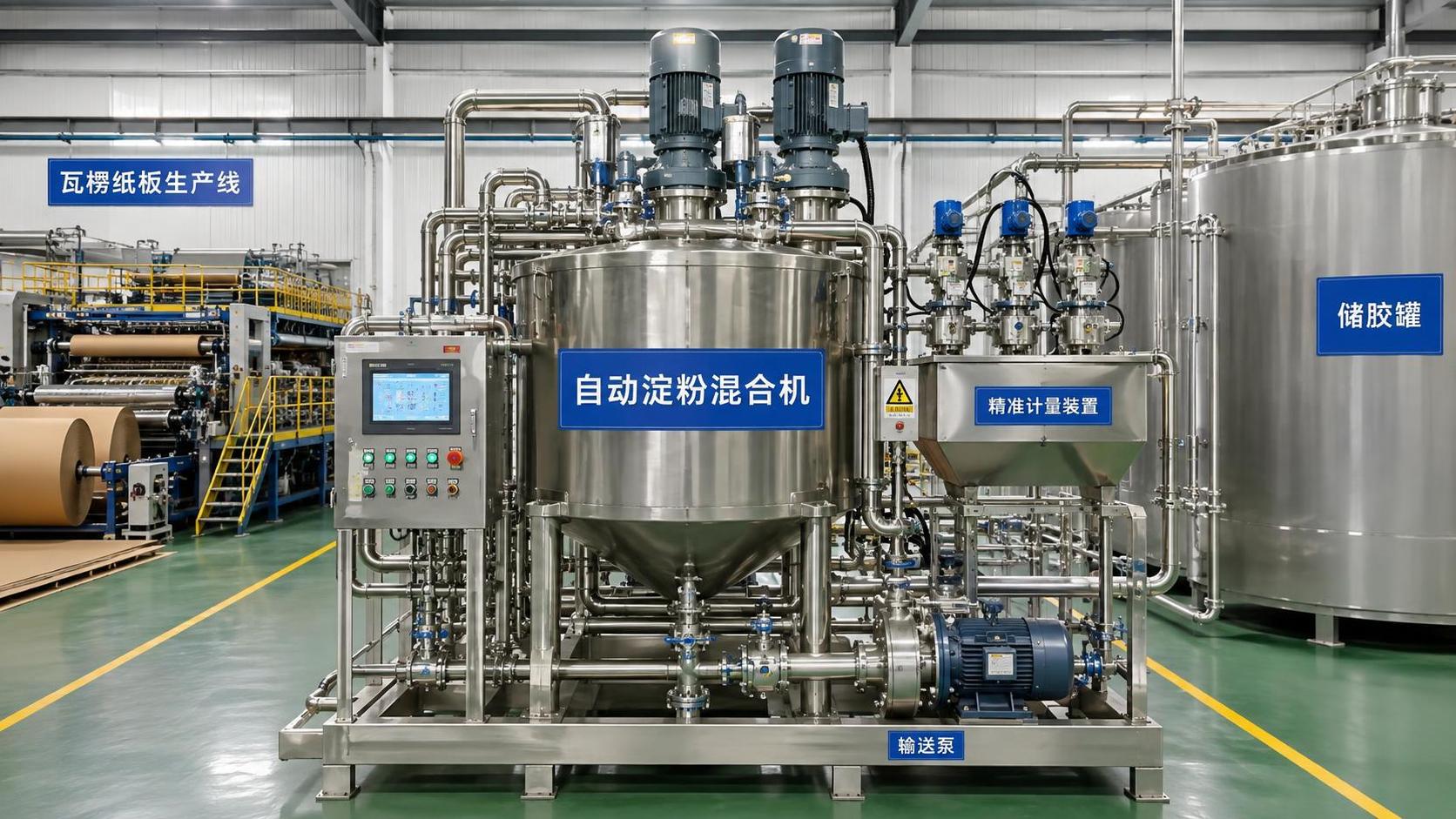What to Check When Choosing Automatic Starch Mixers for Corrugation