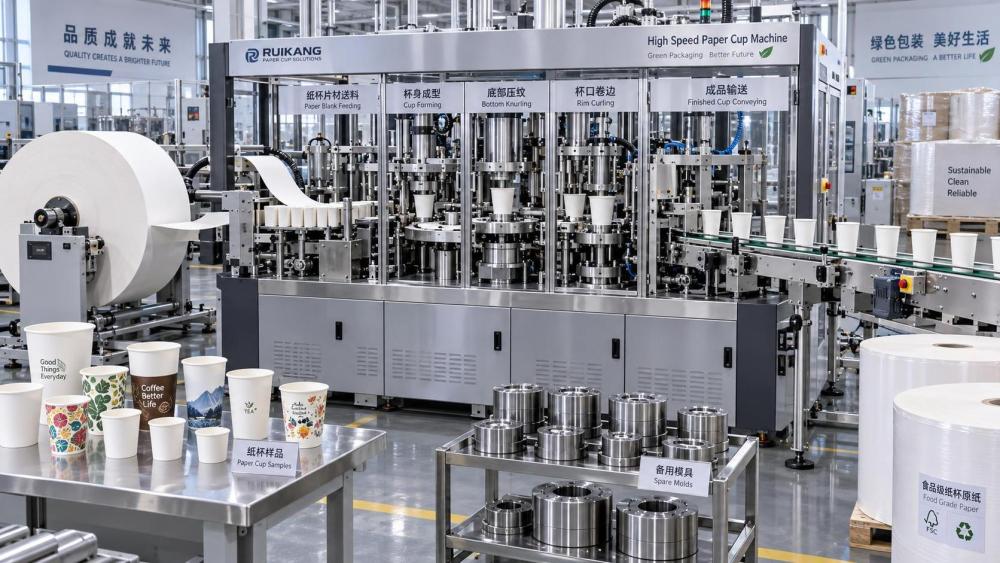 What to Compare When Selecting a Paper Cup Machine Manufacturer