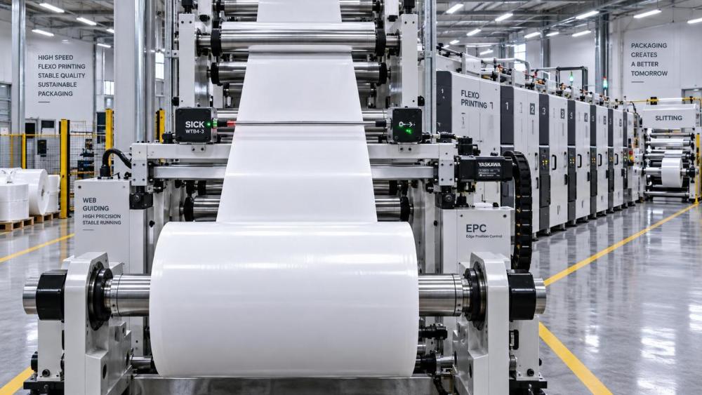 How an Automatic Web Guiding System Prevents Roll Misalignment