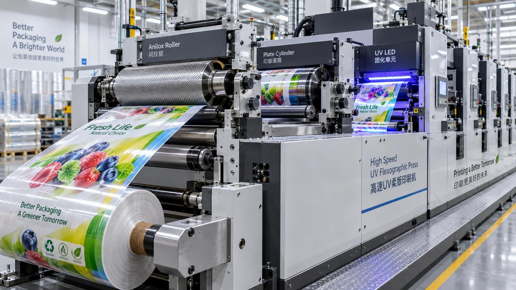 UV Flexo Presses Explained for High-Speed Packaging Print Quality