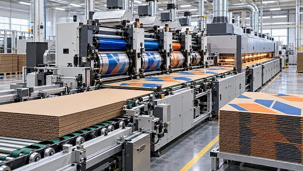 What Speed Can a Flexographic Press Maintain on Corrugated Board?