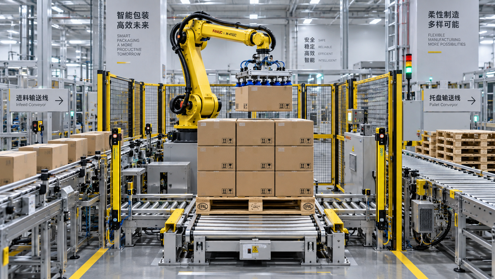 What Determines Palletizer Robot Price and Total Cost of Ownership