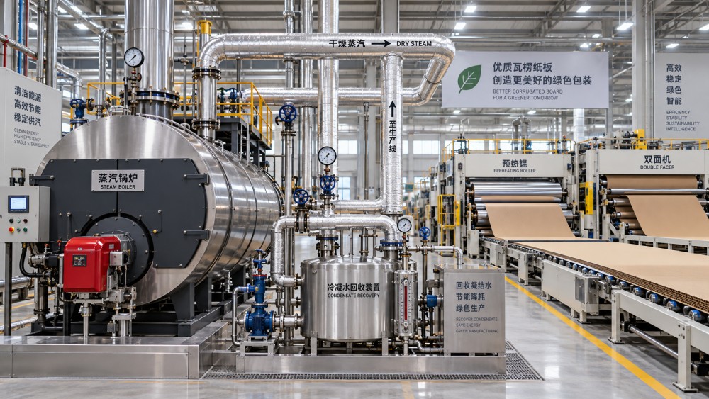 How Steam Boilers Improve Energy Reliability in Corrugated Plants